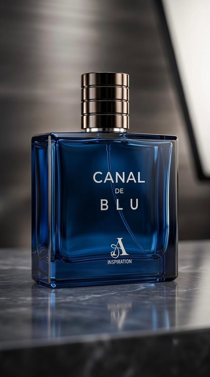 Canal De Blu 100ml male perfume bottle by Watan Inspire.