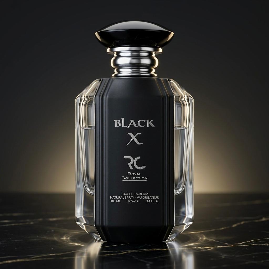 Black X 100ml male perfume bottle by Watan Inspire.