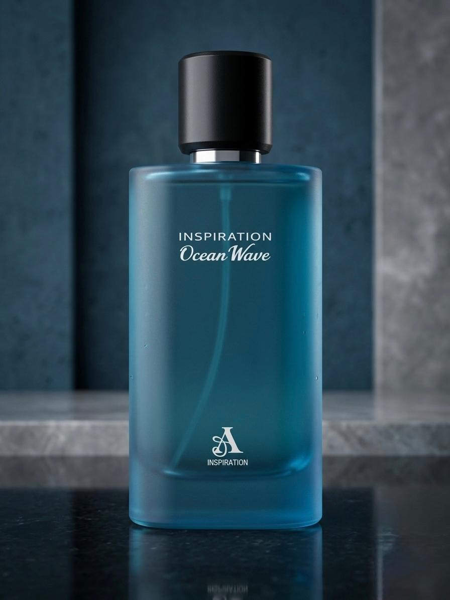 Ocean Wave 100ml male perfume bottle by Watan Inspire.
