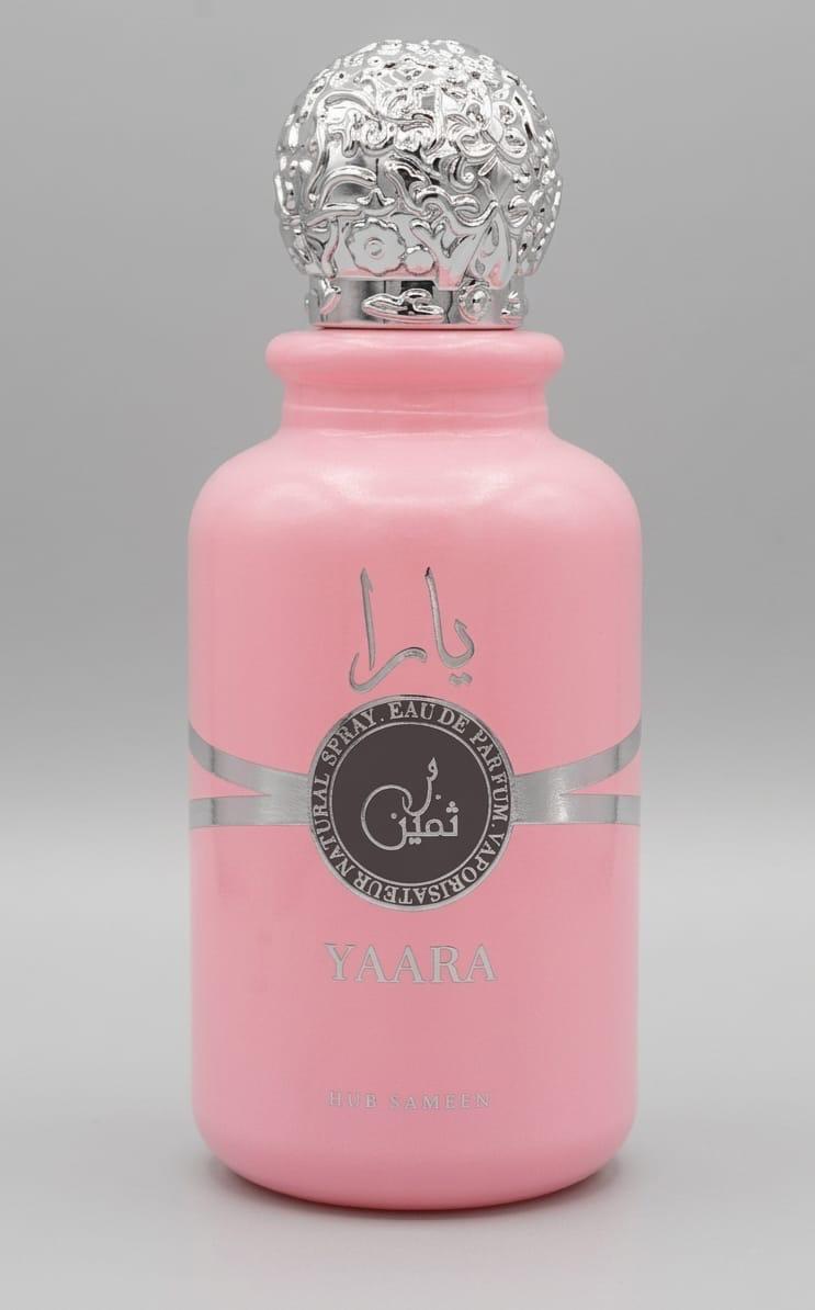 YAARA Pink 100ml female perfume bottle by Watan Inspire.