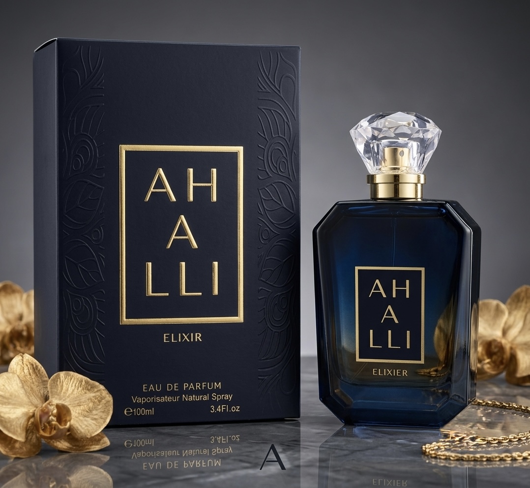Ahalli Elixir 100ml unisex perfume bottle by Watan Inspire.