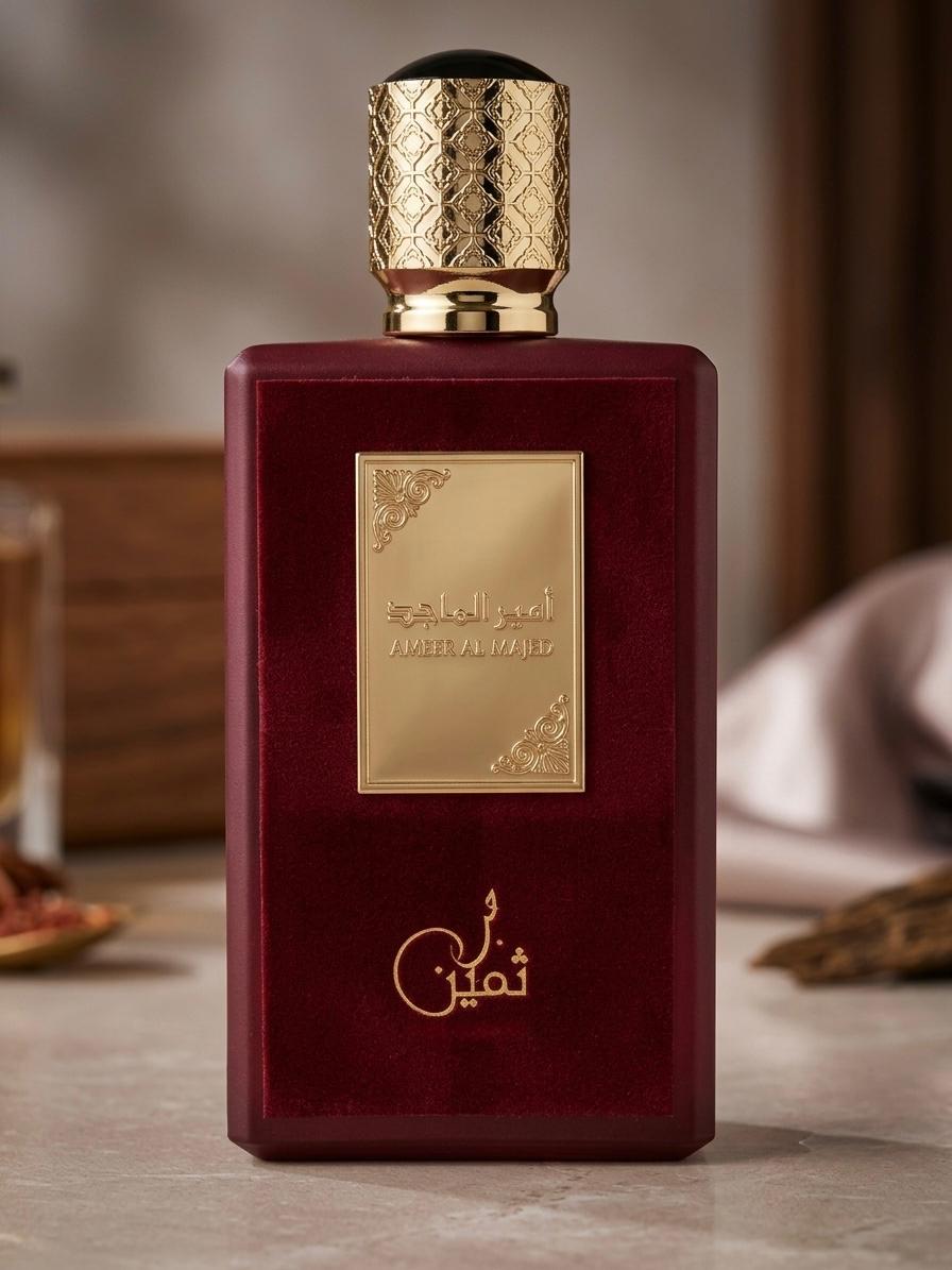 Ameer Al Majid 100ml female perfume bottle by Watan Inspire.