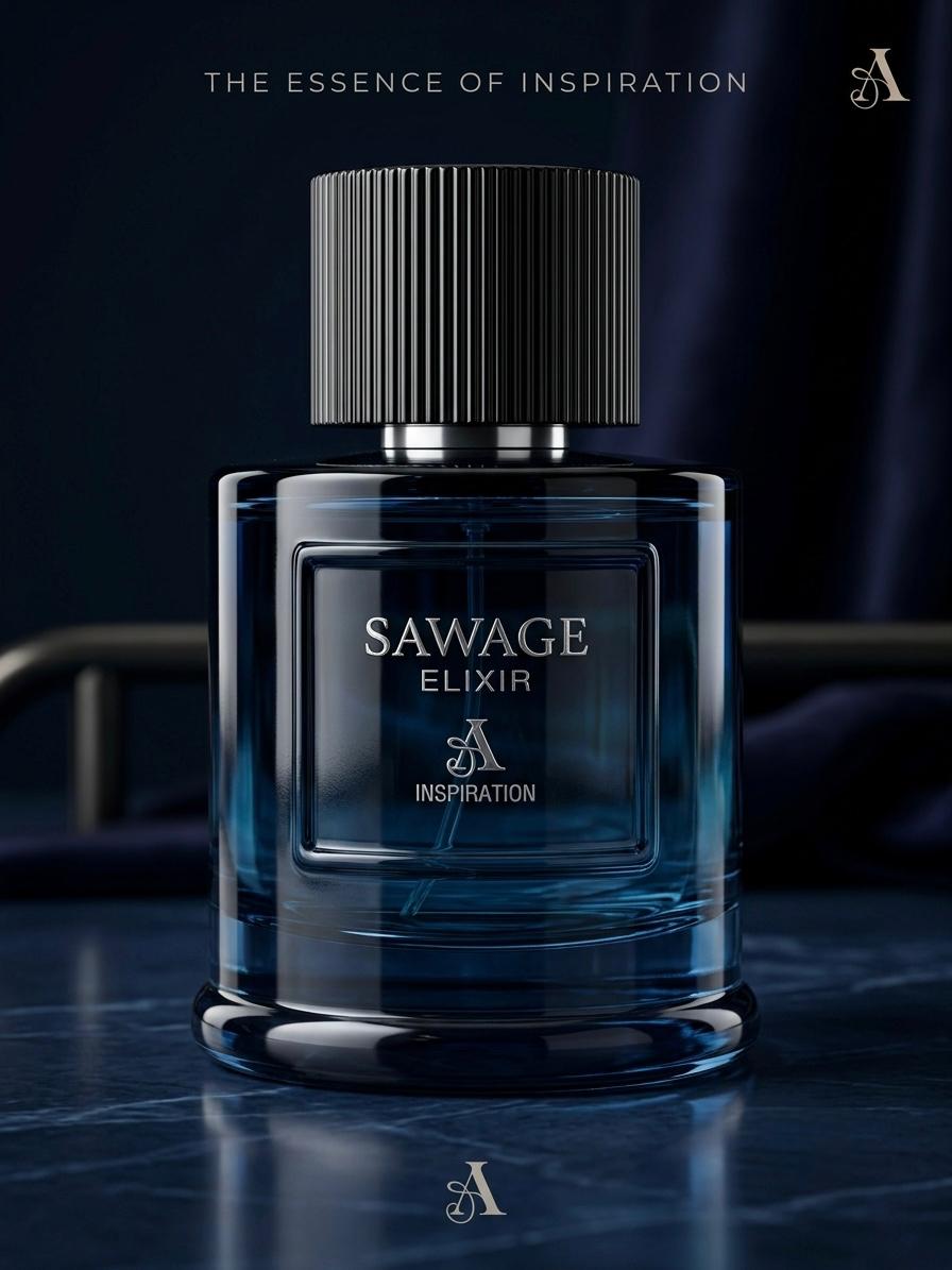 Sawage Elixir 100ml male perfume bottle by Watan Inspire.