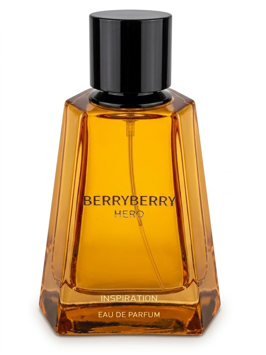 Berryberry hero 100ml male perfume bottle by Watan Inspire.