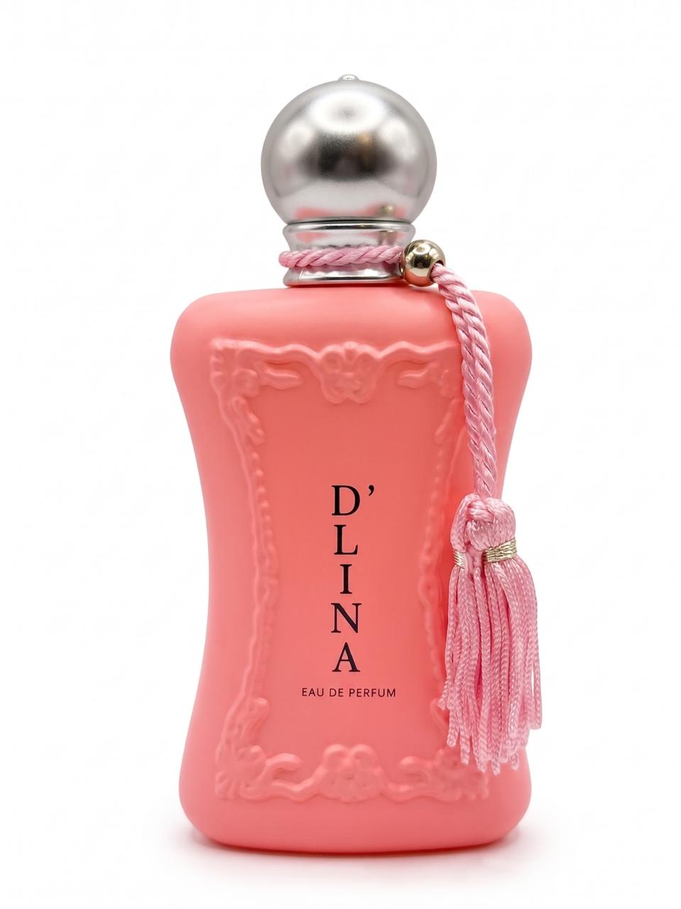D'Lina 85ml perfume bottle, barcode 6293323032245, Watan Inspire.